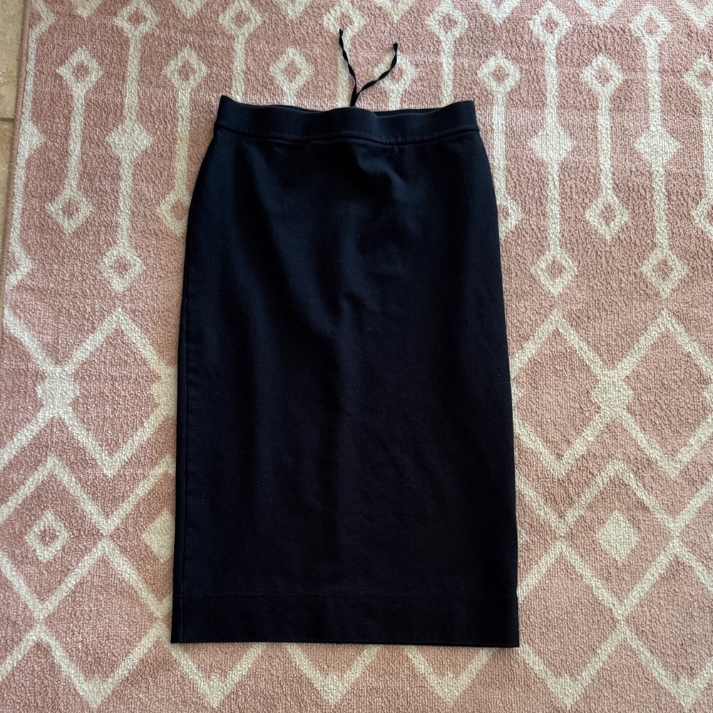 Marc by Marc Jacobs Black Knit Pencil Skirt
